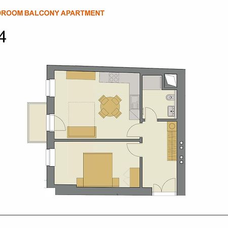 Downtown Suites Rubesova Прага Екстер'єр фото