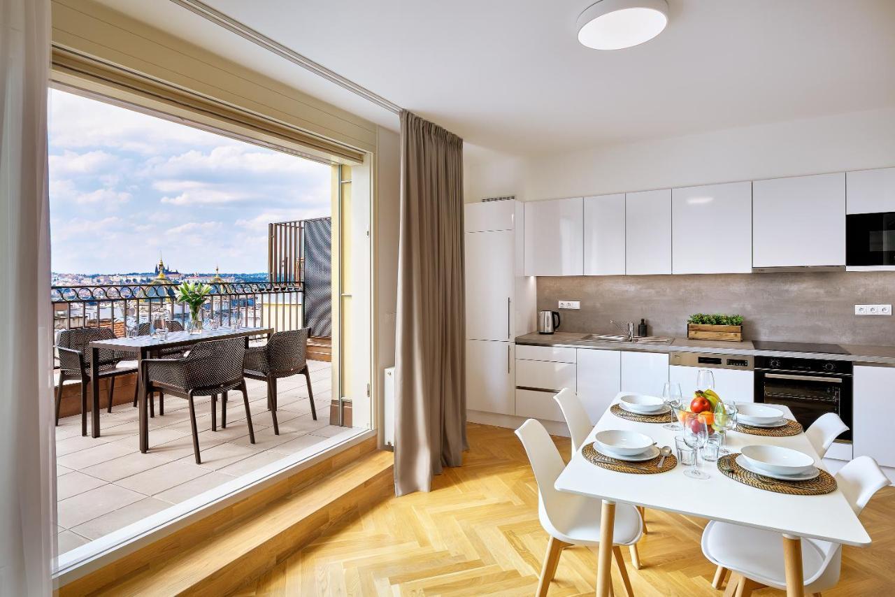 Downtown Suites Rubesova Прага Екстер'єр фото