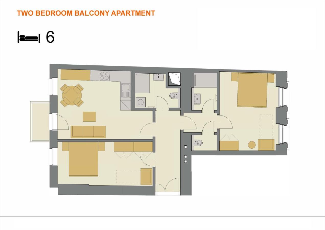 Downtown Suites Rubesova Прага Екстер'єр фото