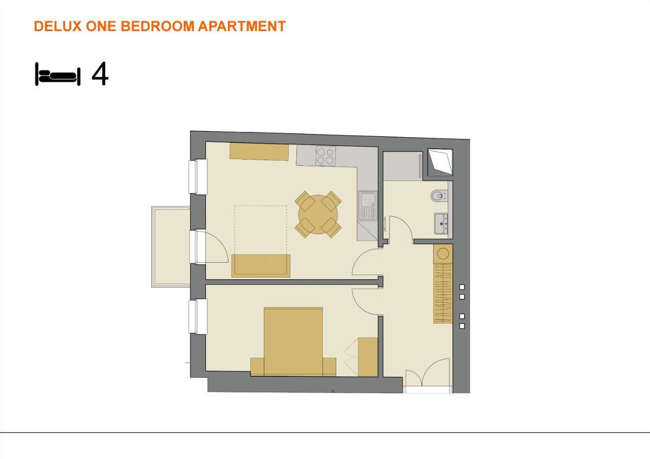 Downtown Suites Rubesova Прага Екстер'єр фото